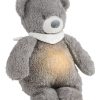 Nattou Luz De Noche De Peluche Oso Sleepy - Gris - Nattou | Linternas Y Lamparas De Noche