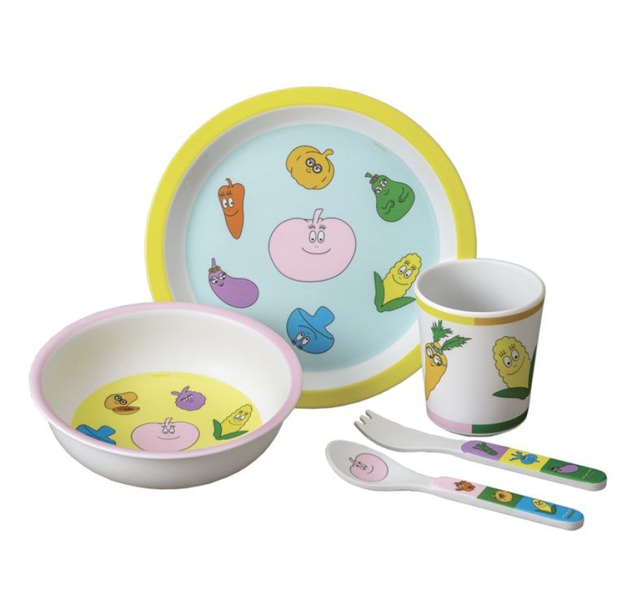 Petit Jour Barbapapa Veggie Juego De 5 Piezas - Petit Jour | Una Mesa