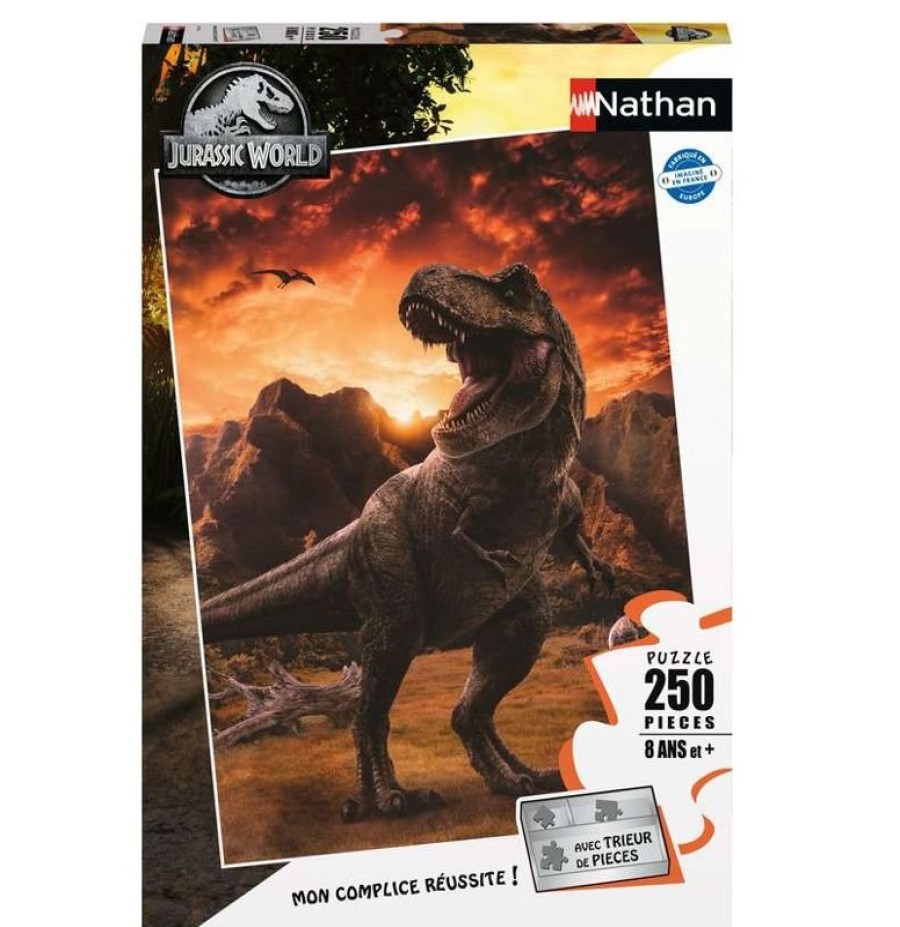 Nathan Puzzle T-Rex Jurassic World 3 250 Piezas - Nathan | Puzzles De 250 Piezas Y Mas