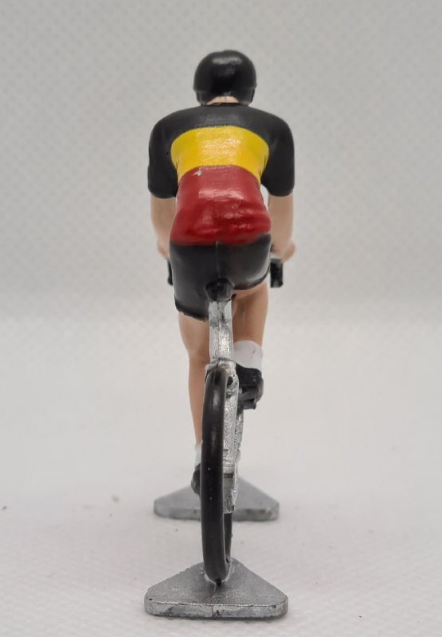 Fonderie Roger Figura Del Ciclismo R Maillot De Campeon De Belgica - Fonderie Roger | Ciclistas En Miniatura