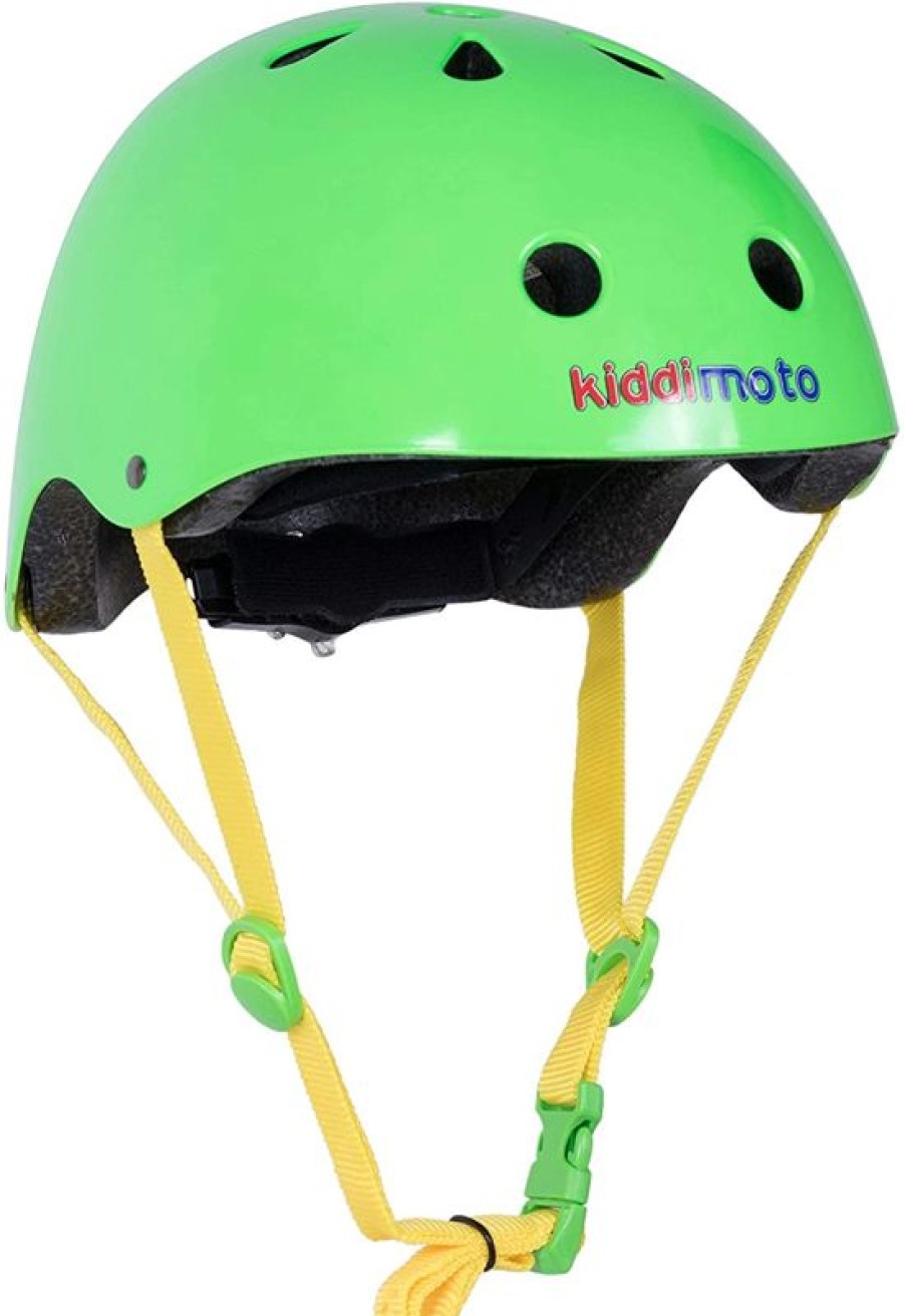 Kiddimoto Casque Neon Green Medium - Kiddimoto | Cascos Y Guantes