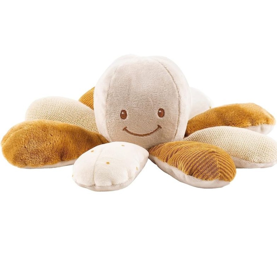 Nattou Peluche Pulpo Caramelo - Nattou | Doudous