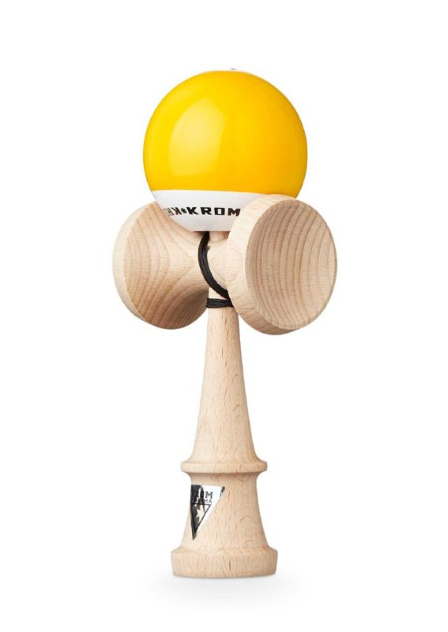 KROM Kendama Krom Kendama Pop Lol Amarillo - Krom Kendama | Diabolos Y Malabares