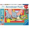 Ravensburger Puzzle La Aventura De Disney 2X12P - Ravensburger | Rompecabezas De 12 Piezas