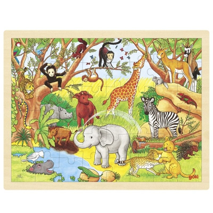 Goki Puzzle De Africa - Goki | Puzzles De 20 A 48 Piezas