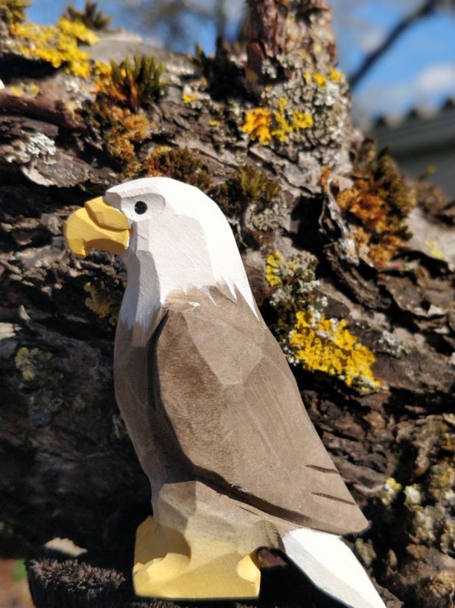 Wudimals Figura Aguila En Madera - Wudimals | Animales Salvajes