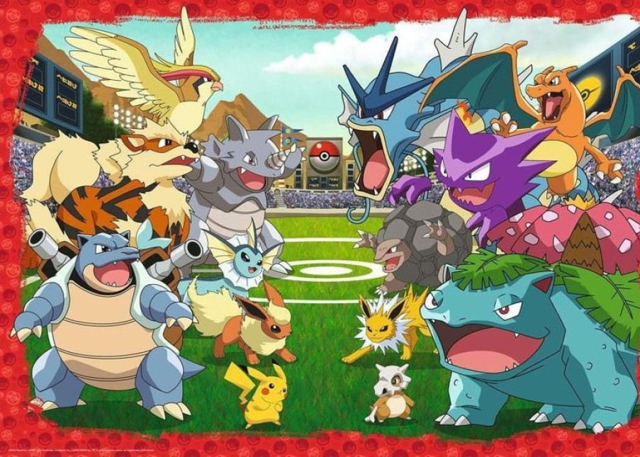 Ravensburger Puzzle Pokemon Showdown 1000 Piezas - Ravensburger | Puzzles De 250 Piezas Y Mas