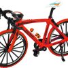 Ulysse Roja Articulada En Miniatura Ulises De Bicicleta | Ciclistas En Miniatura