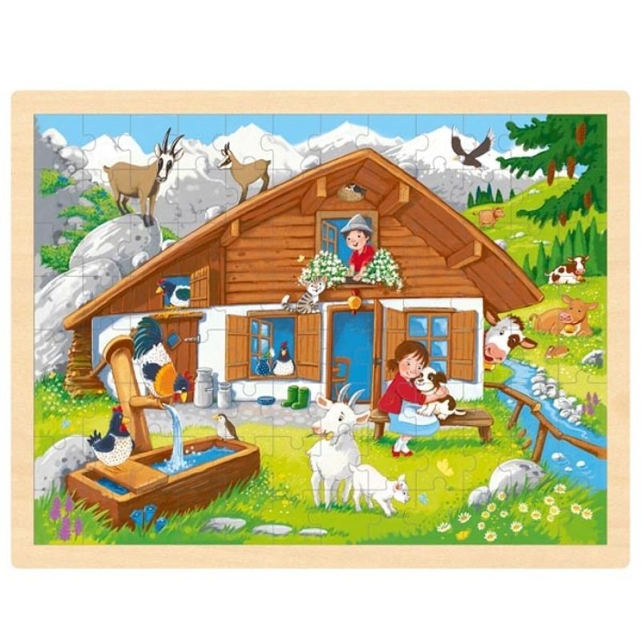 Goki Puzzle En Los Pastos De La Montana - Goki | Puzzles De 100 A 200 Piezas