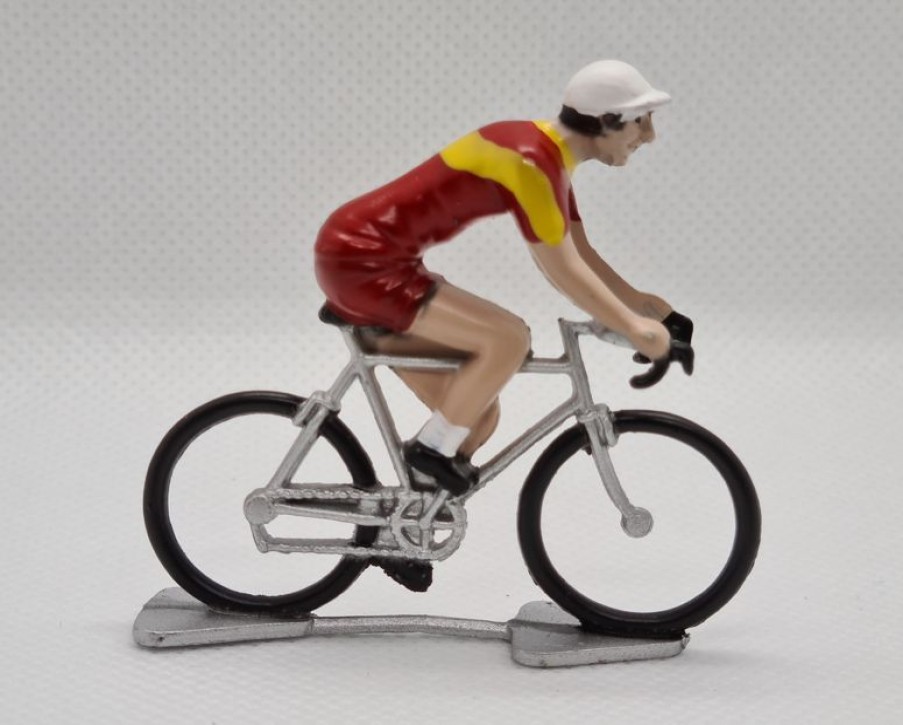 Fonderie Roger Figurita Ciclista R Maillot De Campeon De Espana - Fonderie Roger | Ciclistas En Miniatura