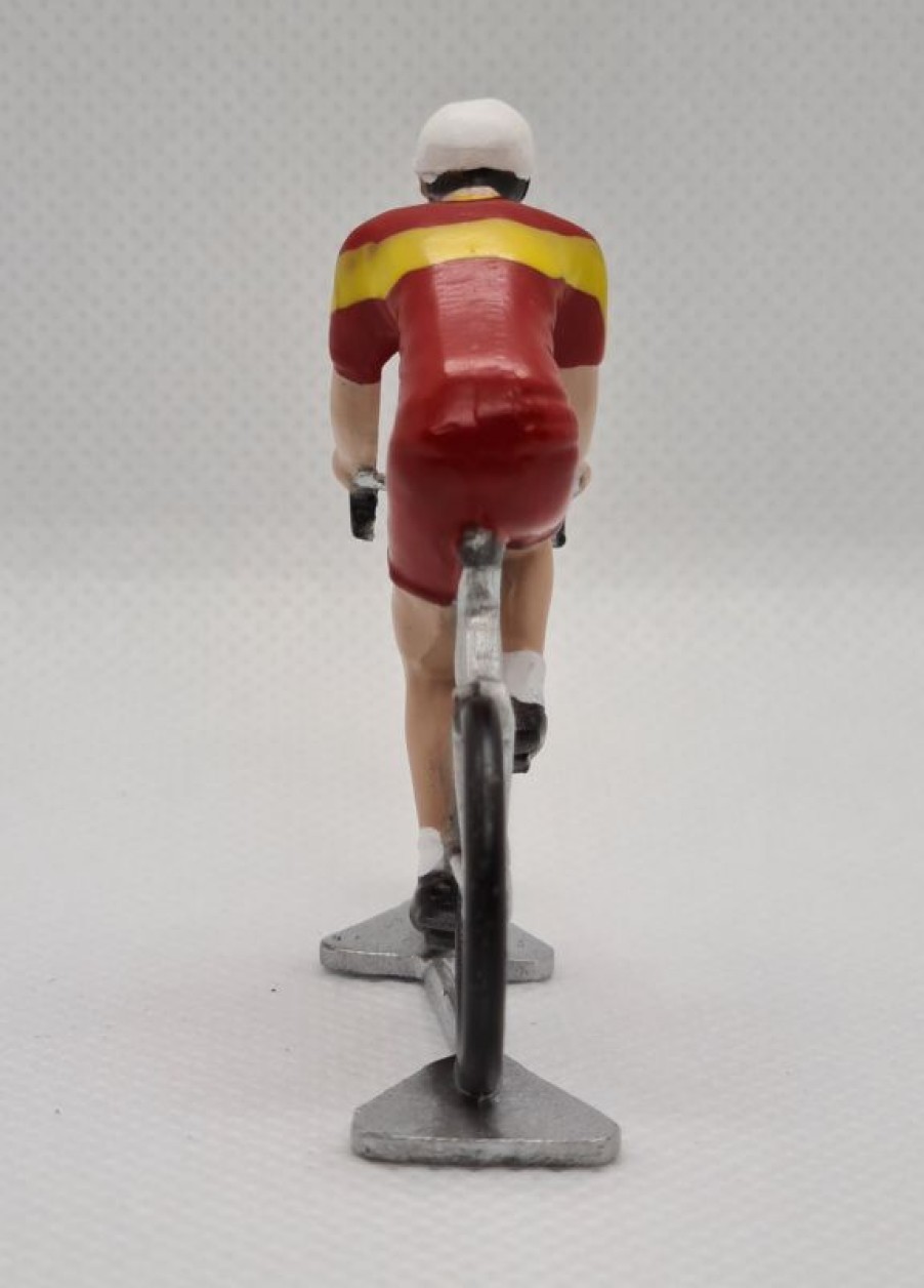 Fonderie Roger Figurita Ciclista R Maillot De Campeon De Espana - Fonderie Roger | Ciclistas En Miniatura