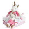 Doudou et Compagnie Lucie El Unicornio De Peluche 22 Cm - Doudou Et Compagnie | Doudous