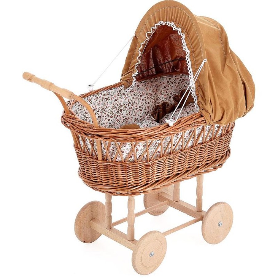 Petitcollin Cochecito De Mimbre Para Muneca 40 Cm Caramelo - Petitcollin | Cunas, Sillas De Paseo, Cochecitos...