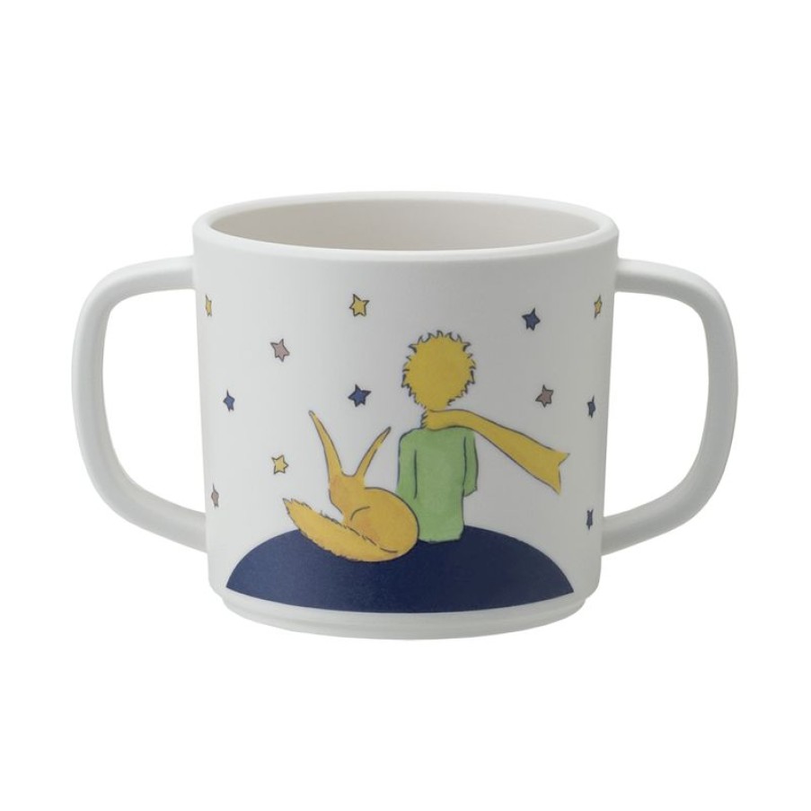 Petit Jour Taza Dos Asas Con Pico Extraible El Principito Blanco - Petit Jour | Una Mesa