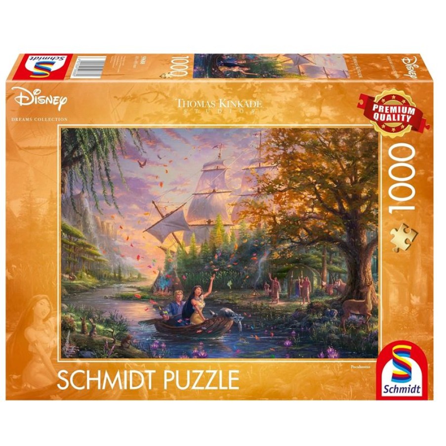 Schmidt Spiele Puzzle Pocahontas 1000 Piezas - Schmidt Spiele | Puzzles De 250 Piezas Y Mas