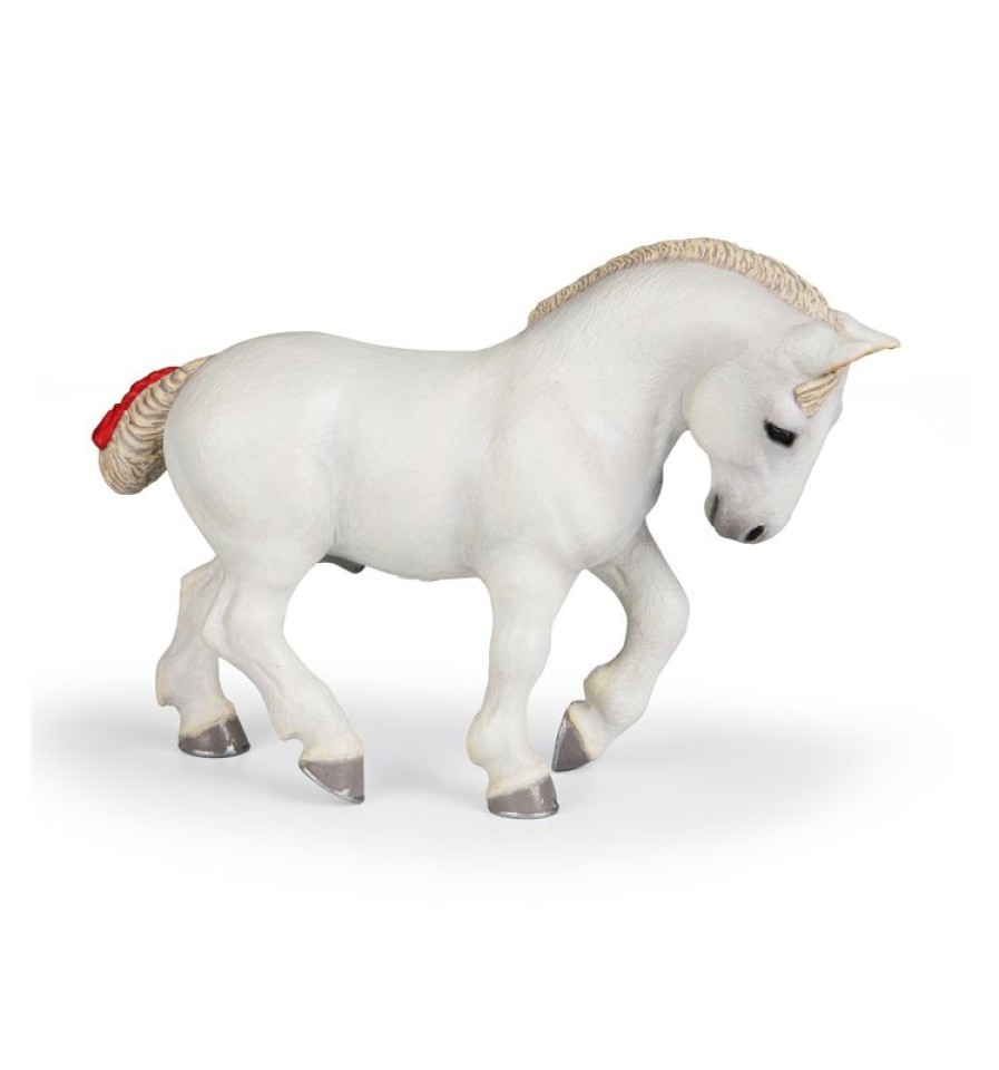 Papo Figura Percheron Blanco - Papo | Caballos