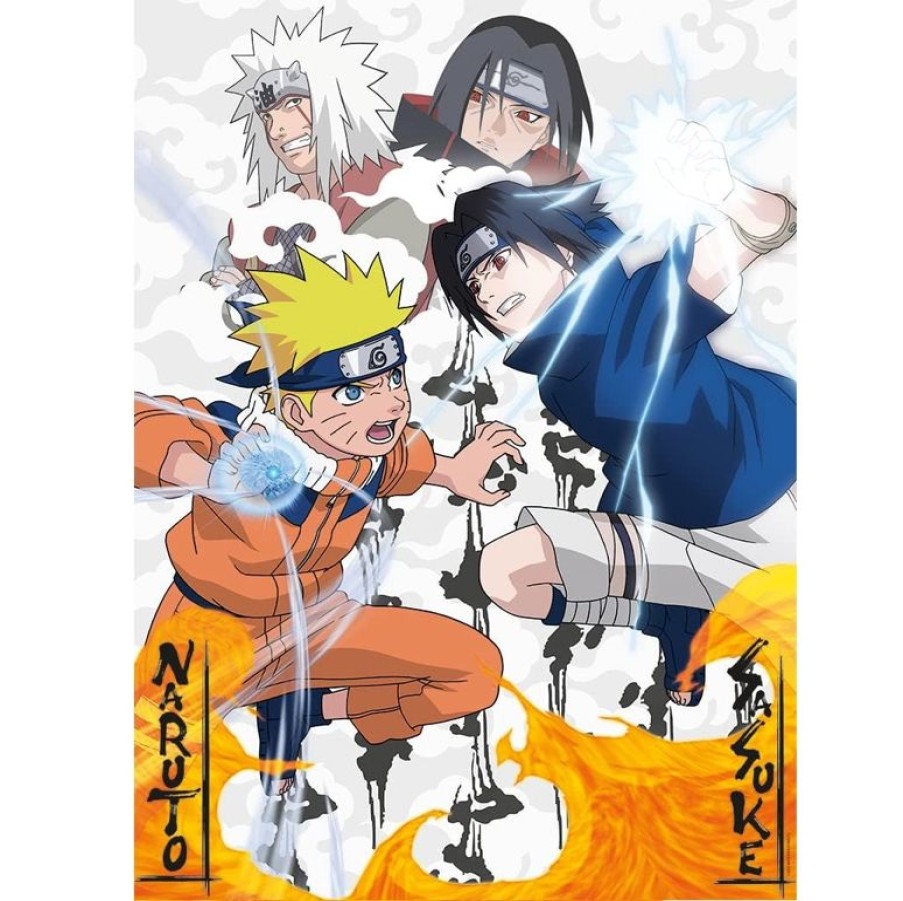 Nathan Puzzle Naruto Vs Sasuke 1000 Piezas - Nathan | Puzzles De 250 Piezas Y Mas