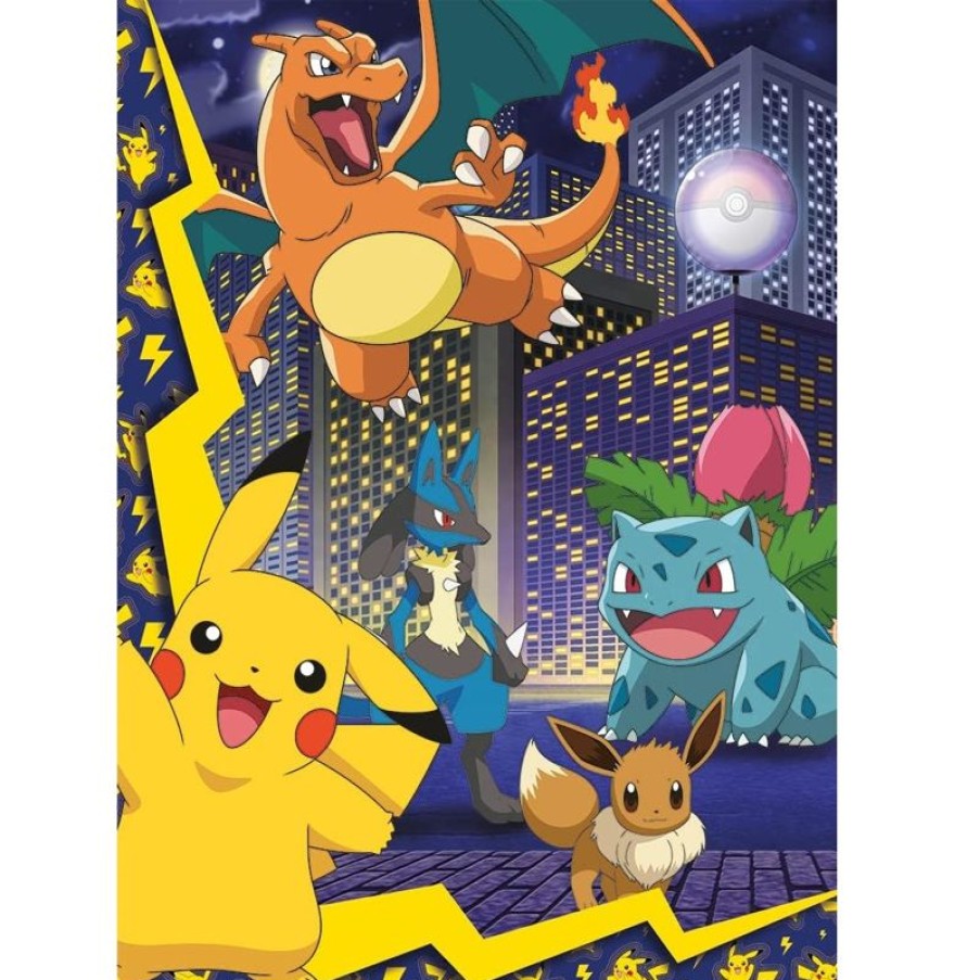 Nathan Puzzle Ciudad Pokemon 150 Piezas - Nathan | Puzzles De 100 A 200 Piezas