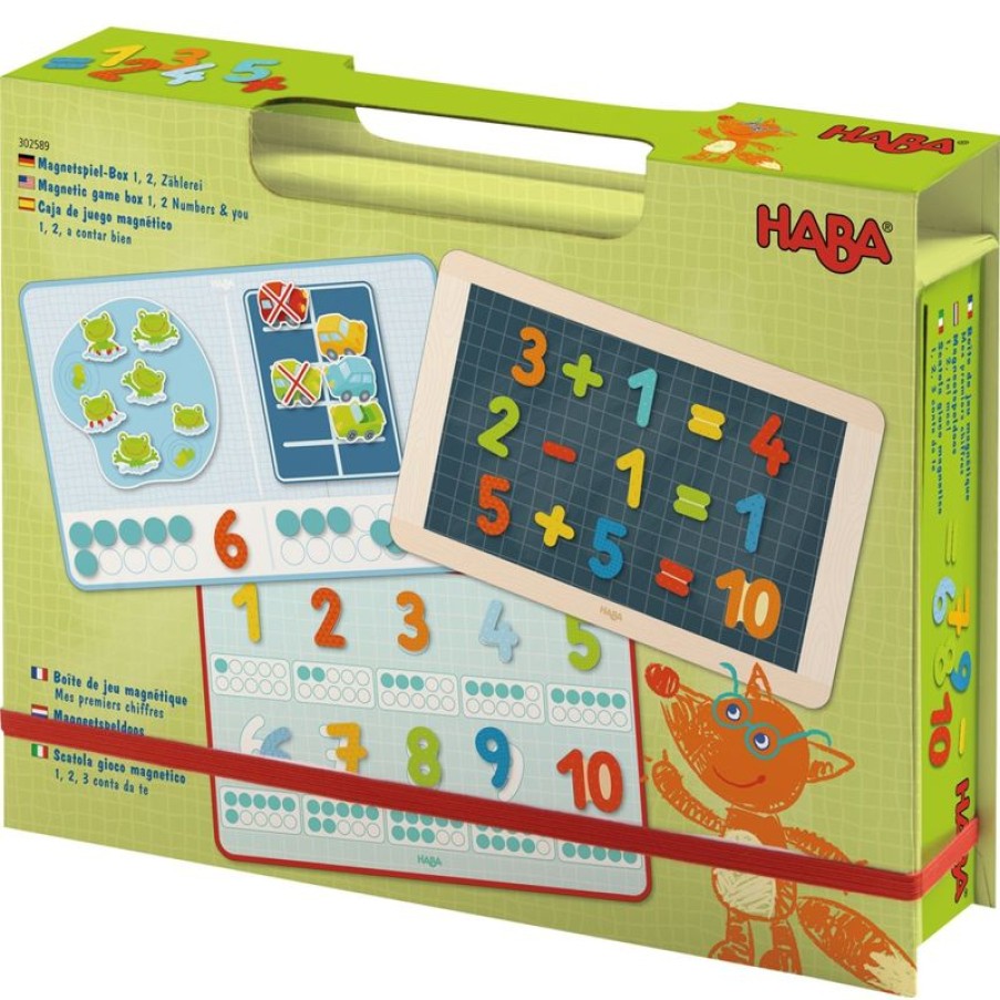 Haba Caja De Juego Magnetica - Numeros - Haba | Aprender Divirtiendose