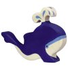 Holztiger Figura De Ballena Azul - Chorro De Agua - Holztiger | Animales Marinos