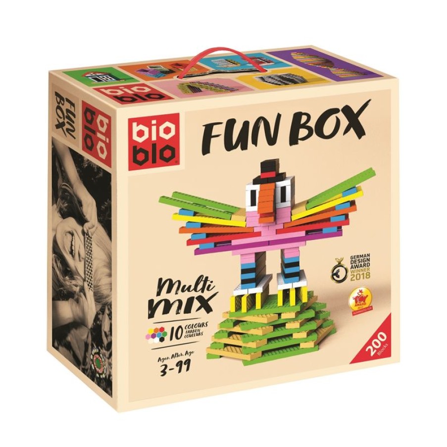 Bioblo Bioblo Fun Box 200 Ladrillos - Bioblo | Tablas De Madera