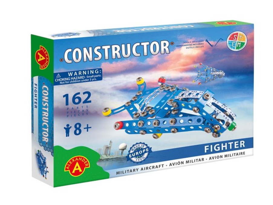 Alexander Toys Constructor Fighter - Avion Militaire - Alexander Toys | Constructor