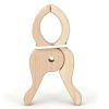 Speelbelovend 4 Pinzas Grandes De Madera - Speelbelovend | Juegos Montessori