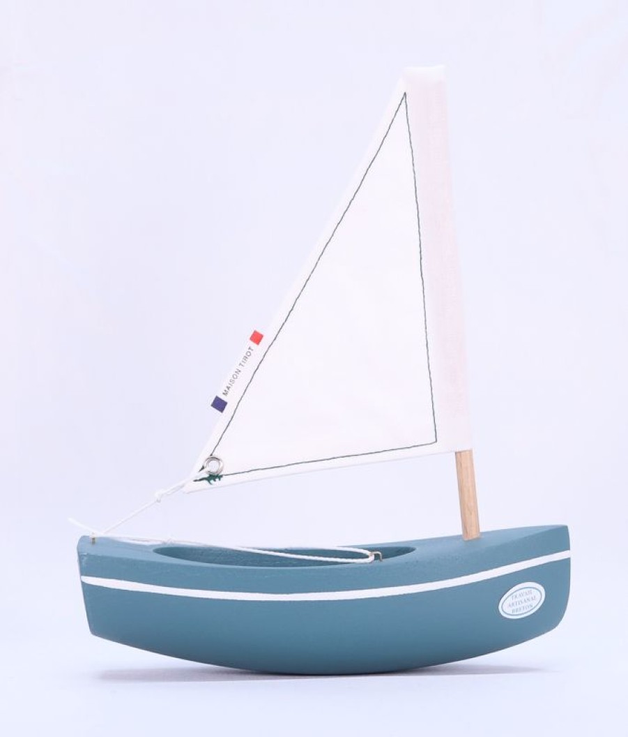 Maison Tirot Barco Le Bachi Verde Abismo 17Cm - Maison Tirot | Barcos, Juguetes Para El Agua Y La Playa