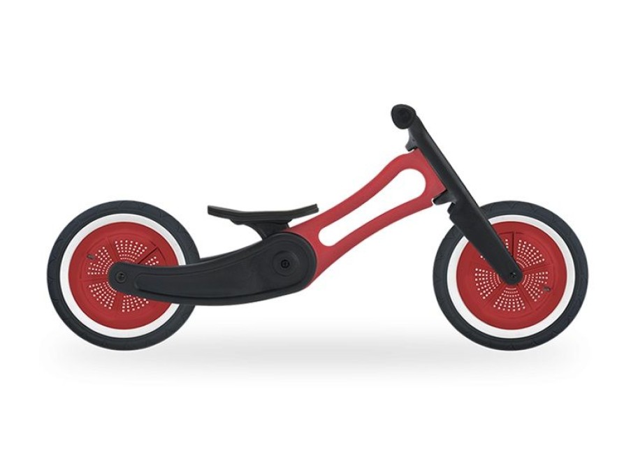 Wishbone Design Studio Patinete Wishbone Recycled Edition Rojo 2 En 1 - Wishbone Design Studio | Draisiennes Y Bicicletas De Madera