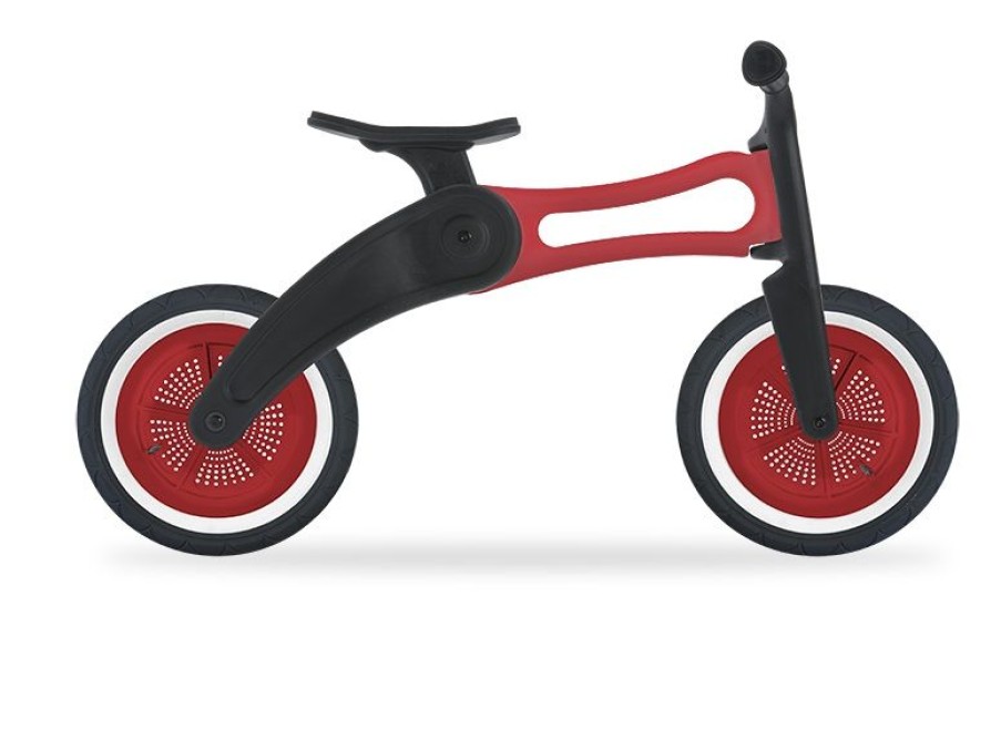 Wishbone Design Studio Patinete Wishbone Recycled Edition Rojo 2 En 1 - Wishbone Design Studio | Draisiennes Y Bicicletas De Madera