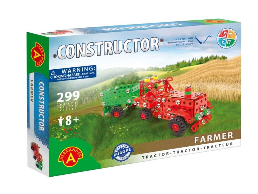 Alexander Toys Constructor Agricultor - Tractor - Alexander Toys | Constructor