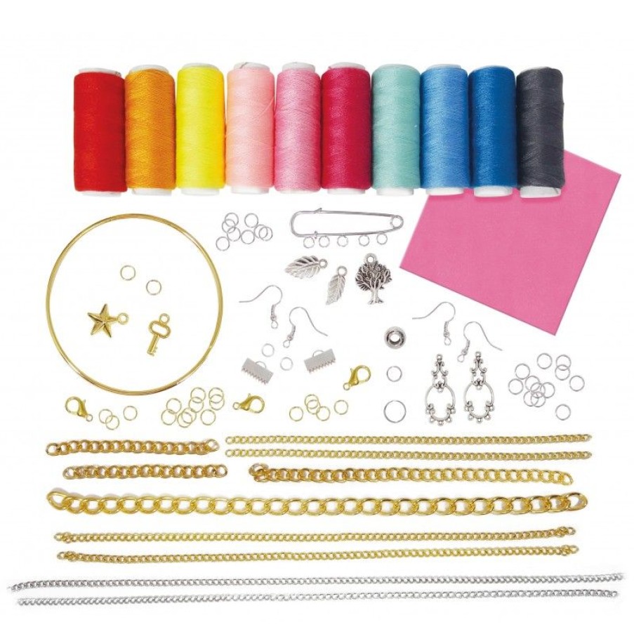 Buki France Kit Creativo - Joyas Con Pompones - Buki France | Actividades Creativas De Ocio