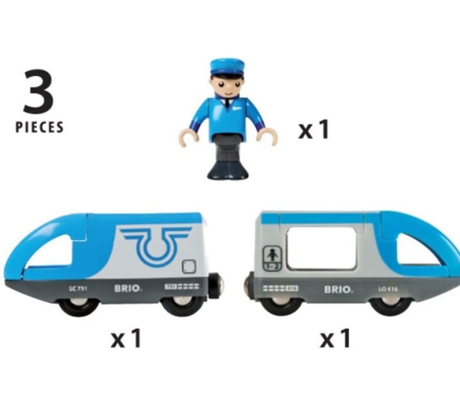 Brio Tren De Pasajeros Alimentado Por Baterias - Brio | Locomotoras, Vagones Y Trenes Brio