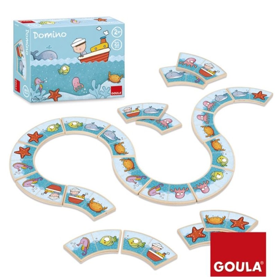 Goula Domino De Animales Acuaticos - Goula | Dominos, Loto Et Memory