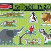 Melissa & Doug Puzzle Sonoro - Animales Del Zoo - Melissa & Doug | Puzzles Para Ninos