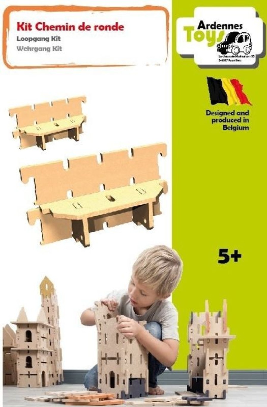 Ardennes Toys Kit Chemin De Ronde - Ardennes Toys | Otros Juegos De Construccion