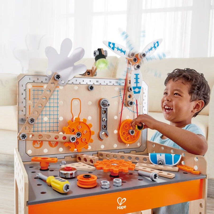 Hape Toys Banco De Trabajo Cientifico Para Ninos - Hape Toys | Descubrimiento De La Ciencia