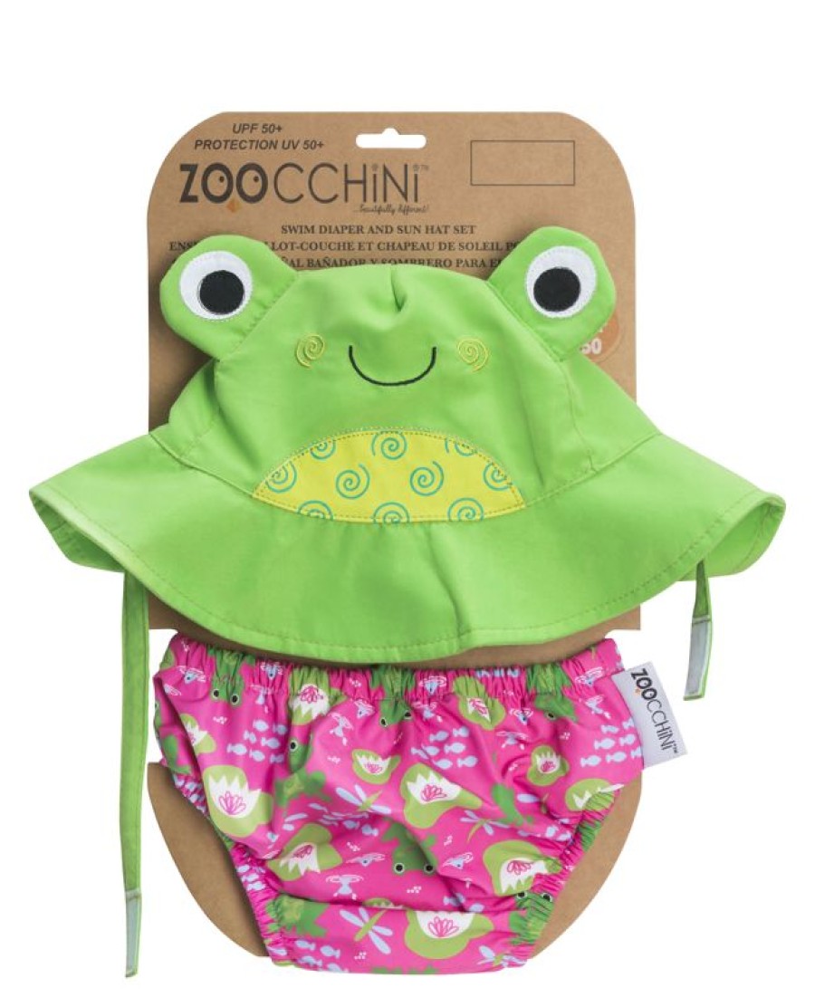 Zoocchini Maillot Y Gorra De Rana (6-12M) - Zoocchini | Barcos, Juguetes Para El Agua Y La Playa