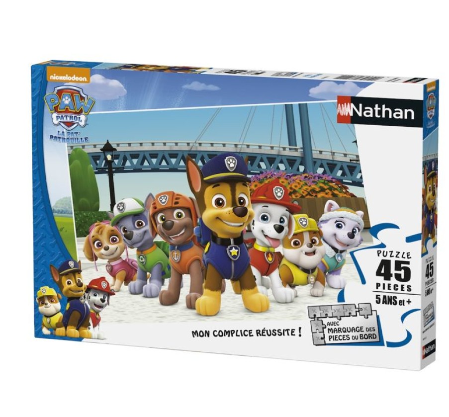 Nathan Puzzle Listo Para Usar Pat'Patrouille 45 Piezas - Nathan | Puzzles De 20 A 48 Piezas