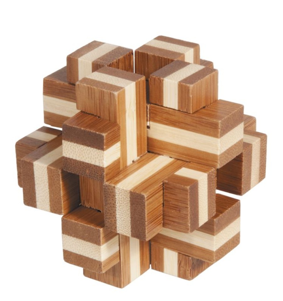 Fridolin Cruz De Bambu En Forma De Cubo - Fridolin | Puzzles Y Rompecabezas