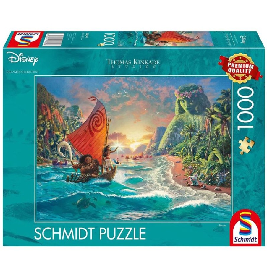 Schmidt Spiele Puzzle Vaiana 1000 Piezas - Schmidt Spiele | Puzzles De 250 Piezas Y Mas