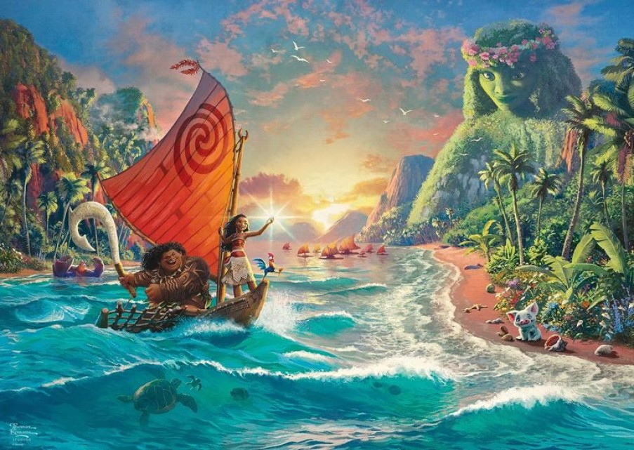 Schmidt Spiele Puzzle Vaiana 1000 Piezas - Schmidt Spiele | Puzzles De 250 Piezas Y Mas