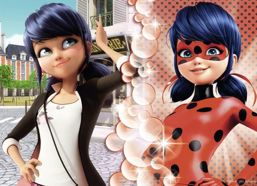 Nathan Puzzle Marinette Vs Lady Bug 45 Piezas - Nathan | Puzzles De 20 A 48 Piezas