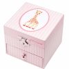 Trousselier Caja De Musica De Carton Sophie La Girafe Rose - Trousselier | Cajas De Musica