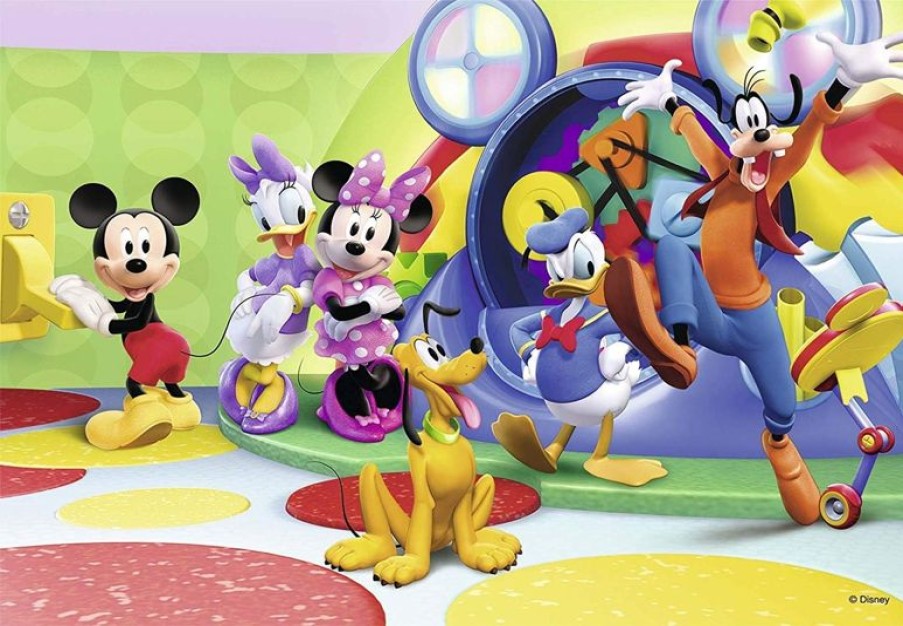 Ravensburger Puzzle Mickey, Minnie Y Sus Amigos 2X12P - Ravensburger | Rompecabezas De 12 Piezas