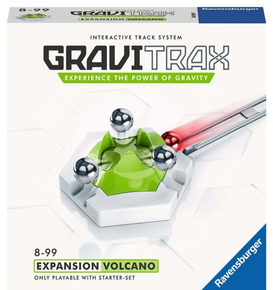 Ravensburger Gravitrax - Volcan Blanco Gris Ravensburger | Circuitos Y Toboganes De Bolas