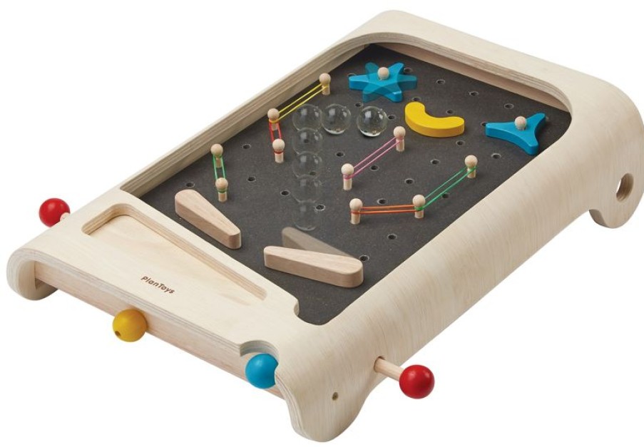 Plan Toys Mi Primera Maquina De Pinball - Plan Toys | Juegos De Habilidad