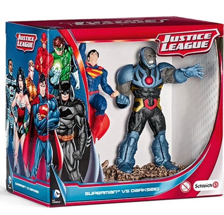 Schleich Pack De Escenarios Superman Vs Darkseid - Schleich | Heroes De Comic Y Dibujos Animados