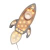 Little Lights Nightlight Rocket Gris Claro - Little Lights | Linternas Y Lamparas De Noche