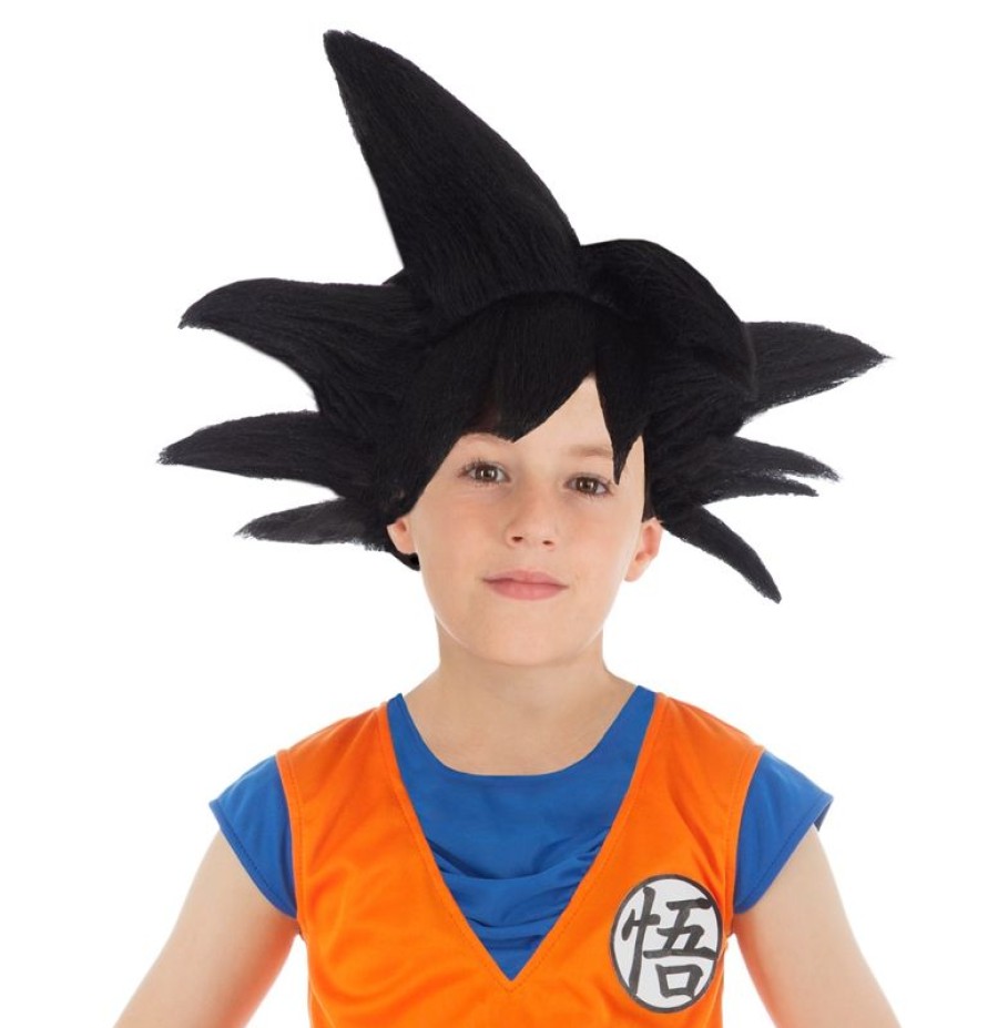 Chaks Peluca Negra De Goku Saiyan Para Nino - Chaks | Disfraces